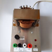 真空管テスト用電源の製作