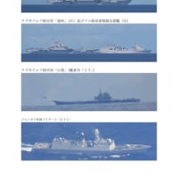 中国空母二隻が太平洋に