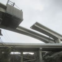  新名神・高槻市山間部の2025/2/23時点の工事状況（その２）