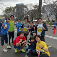 大阪城リレーマラソン参加！