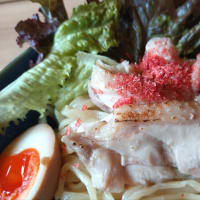 【味噌乃家】海老味噌つけ麺。