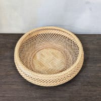 大分県の手作り竹籠の盛り鉢