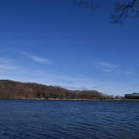 春が来た！…青い湖