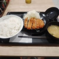 地元にできた「松のや」に行く