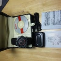 腕時計型ビデオカメラが届きました。