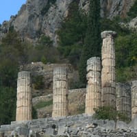 2009年　ヨーロッパキャンプ旅行　ギリシャ　デルフィ
