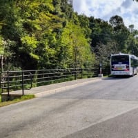 モリコロパークにおいて自動運転の実証実験