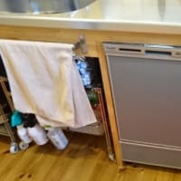 Miele食洗機45㎝　造作キッチン加工