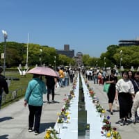 広島フラワーフェスティバル開幕！５年ぶりのフル開催、７４万人の人出・・・広島の街が元気づいています