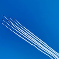 冥途の土産にブルーインパルス