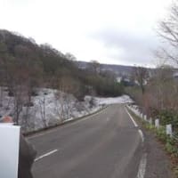 玉川温泉は　まだ雪の中