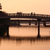 宇治川の夕暮れ
