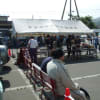 2011年7月2日岩手県宮古市金浜、側溝の泥カキ