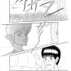 ペン入れとトーンの途中
