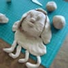 3年2組　図工　ねん土作品