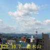 弘前から紅葉前の岩木山