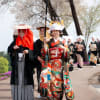 みさと芝桜まつり・きつねの嫁入り②