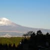 富士山を眺望しながらの合宿ゴルフ(*^^)v。