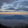 木曽駒ヶ岳の夜明け
