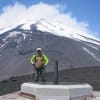 富士山 春スキー 断念　宝永山（２６９３ｍ） 引き返し　　　＝ 御殿場口 ＝