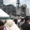 谷山１号岸壁にて自衛隊港祭り（Ｈ２５，７，２７）