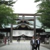 靖国神社参拝
