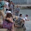 祭写景　博多山笠　彼のお汐井とり  2011年　