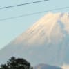 12月に入った富士山