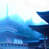 比叡山の霧