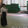 ※２０１３年第４５回熊本地区三大学（熊本大・熊本学園大・熊本県立大）合同演武会◎７　熊本大　杖の型
