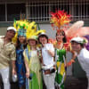 横浜パレードにサンバチーム「ガランチード」として参加