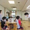 ７月２９日　とらのこ保育園で、日本茶教室