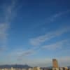 冬の空と雲・・・さっと刷毛で描いたような～
