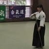 ☆尚武館☆合気道・空手道●２０１１年熊本大学・熊本学園大学・熊本県立大学・合同演武会　９番旧杖の型