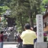ゴールデンウイークの長谷寺のボタン