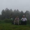 20140607（土）雨の岩湧山は大勢の登山者がいた