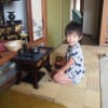 京都から娘親子の里帰り