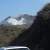 阿蘇山・噴火口への道