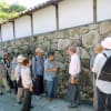 延暦寺の坂本里坊散策　穴太積の石垣