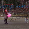 青葉台公園の親子