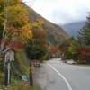 紅葉の安房峠と福地温泉
