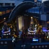 京都駅ビルのクリスマスイルミネーション