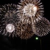 教祖祭PL花火芸術２０１２年（ローンパークより）