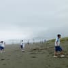 07.20　第30回　地域ふれあい奉仕活動実施 日向 轍の会・高校生総勢70名でお倉ヶ浜のゴミ拾いをしました。