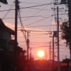 東村山のサンセット