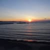 今日のだるま夕日