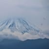冬至の日　富士山