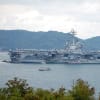佐世保港に集う日米艦艇