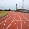 2014年2月1日　改修後の空港スポーツ緑地陸上競技場