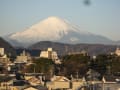 12月23日（祝）７時の富士山・湘南平・箱根